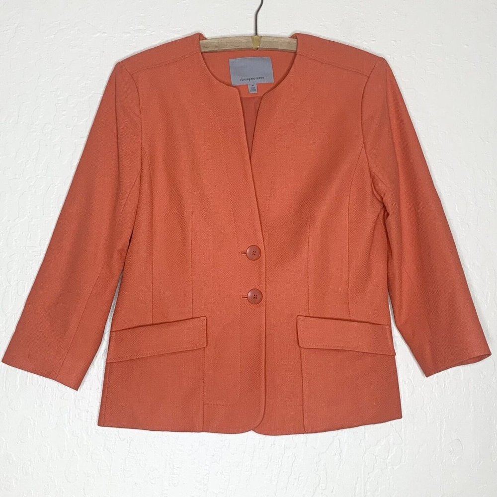 Classiques Entier Orange Blazer jacket